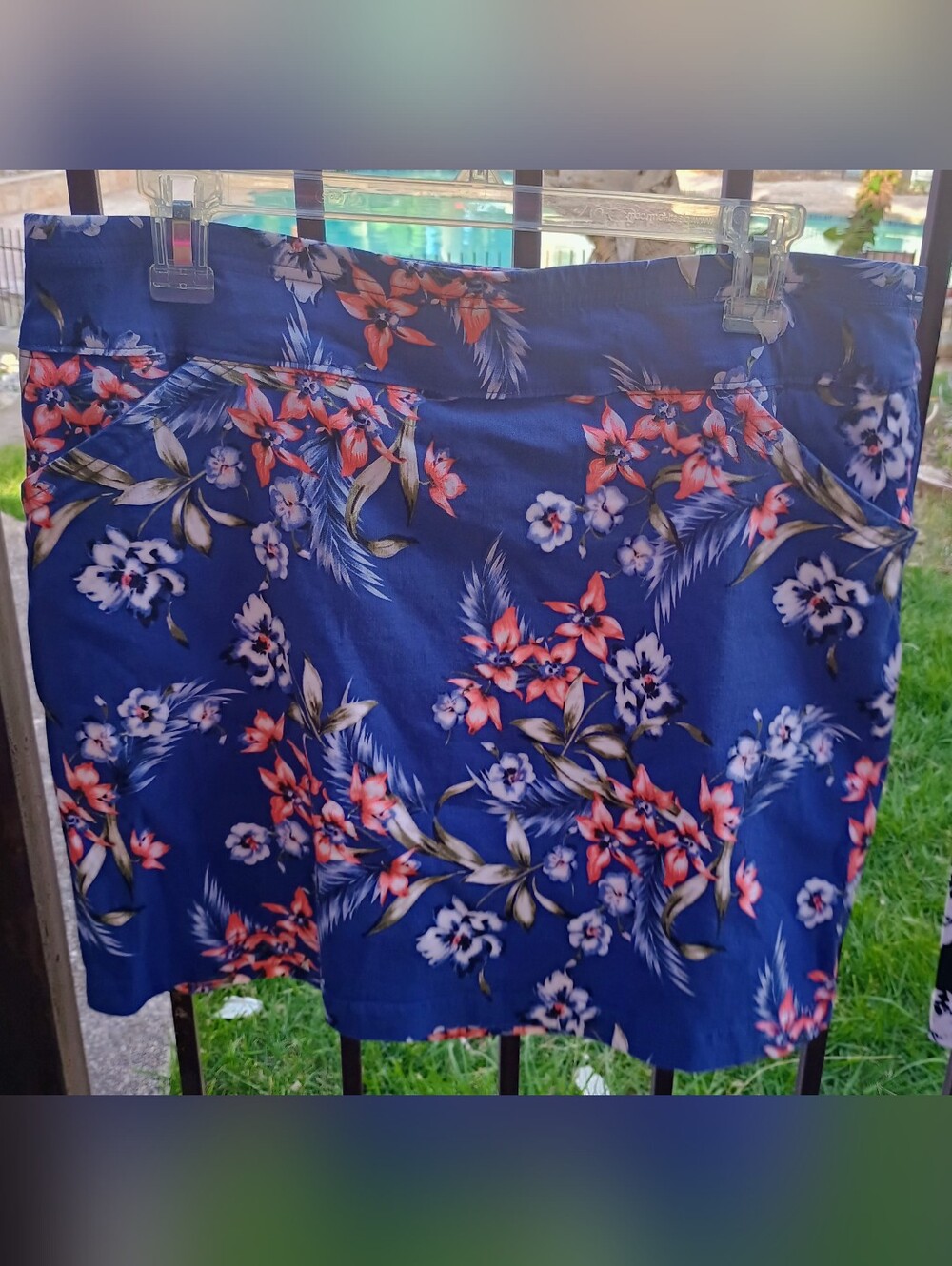 Mario Serrani Women's LG Skort Tummy Control Floral
